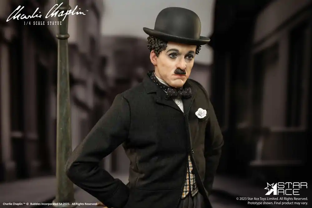 Statuie Charlie Chaplin 1/4 50 cm poza produsului