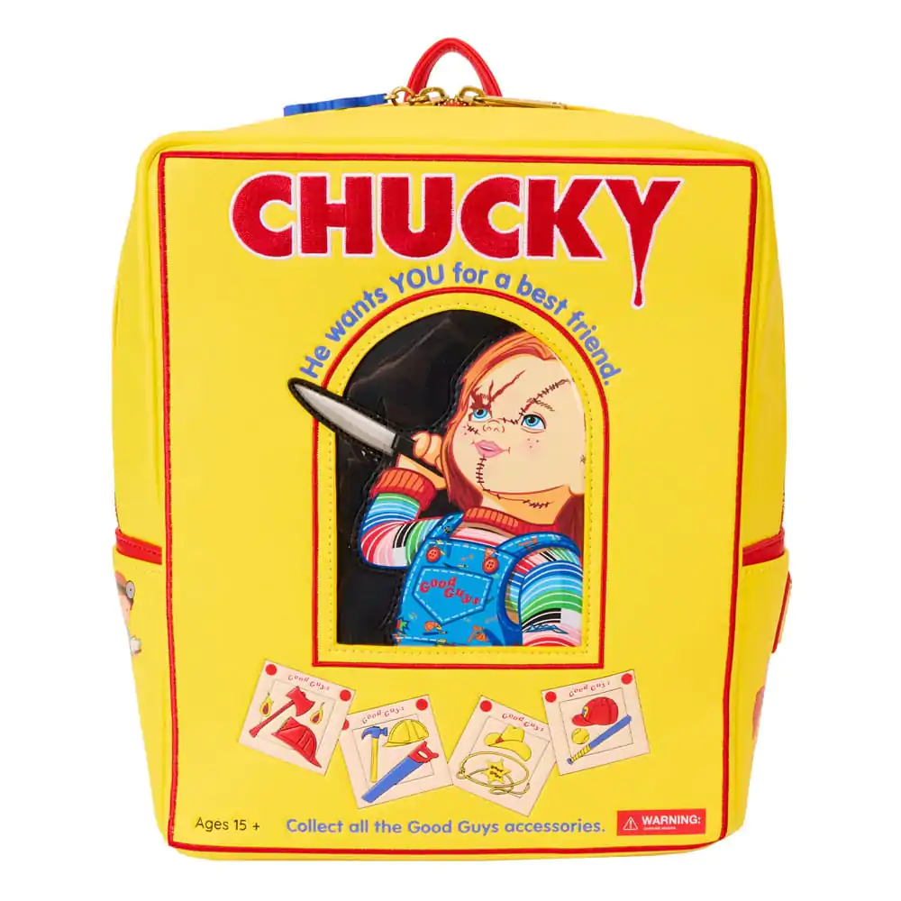 Child's Play by Loungefly Rucsac Mini Chucky poza produsului