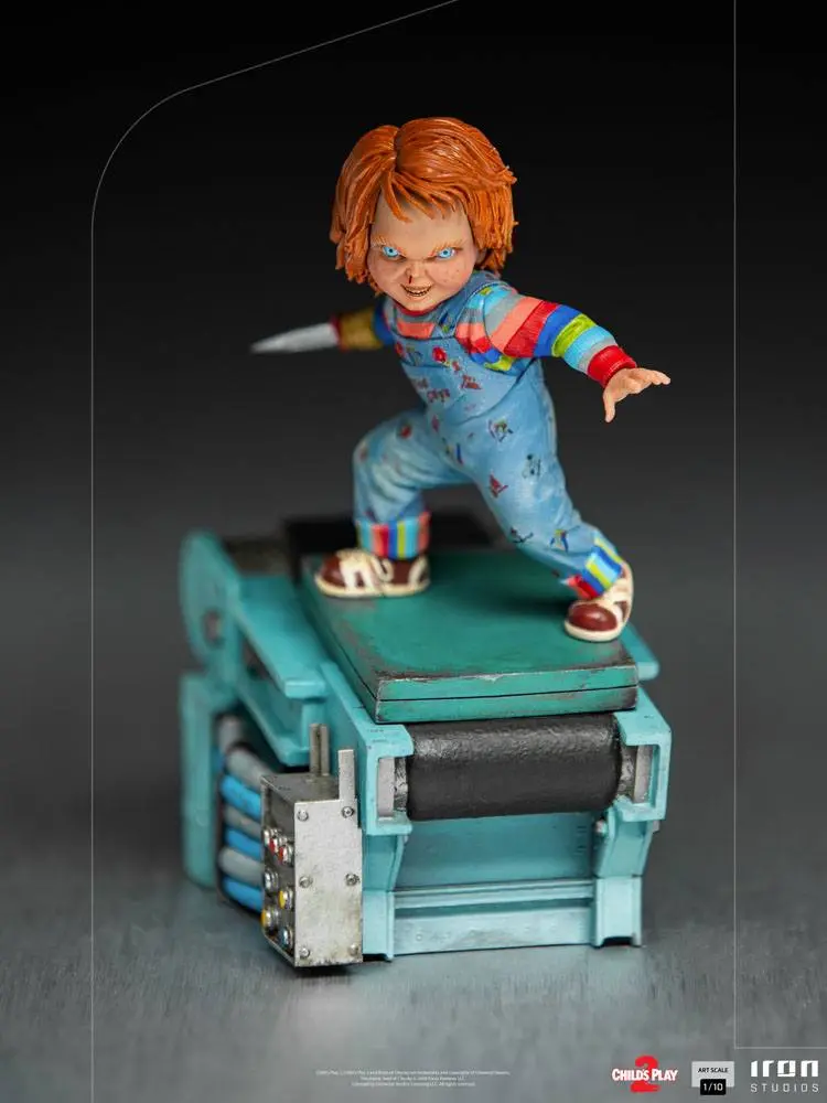 Statuie Scară Artă 1/10 Chucky 15 cm poza produsului