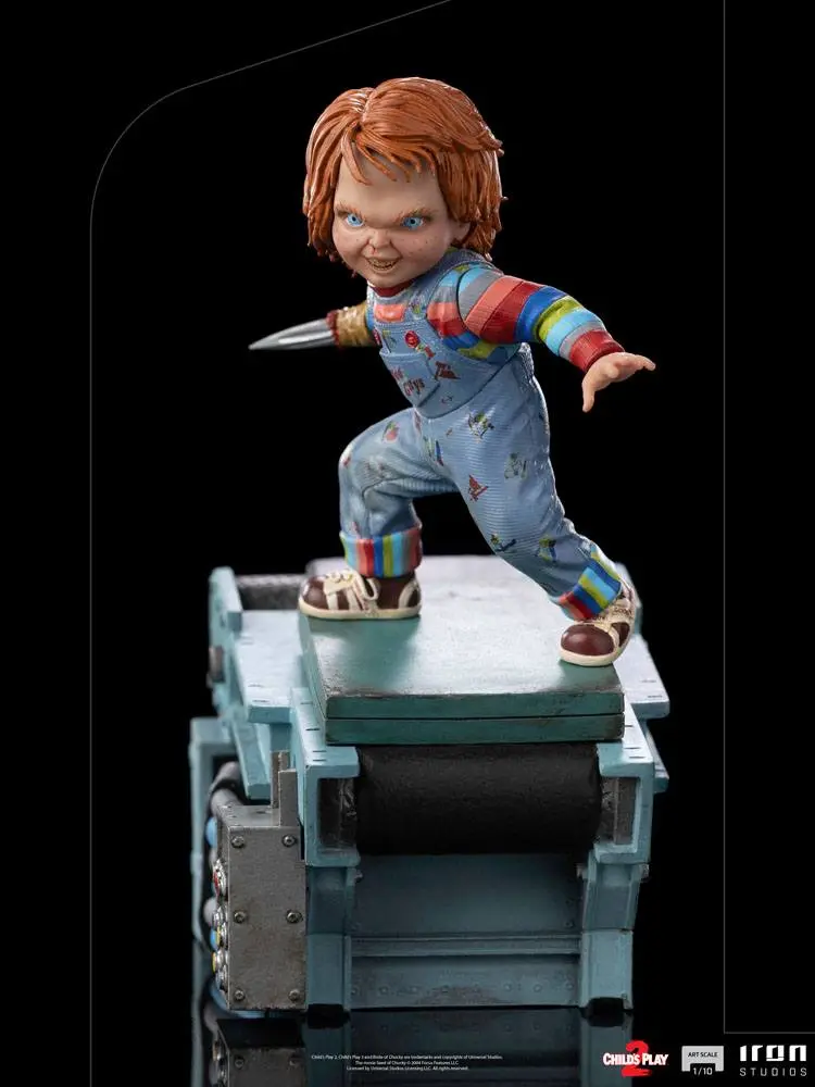 Statuie Scară Artă 1/10 Chucky 15 cm poza produsului