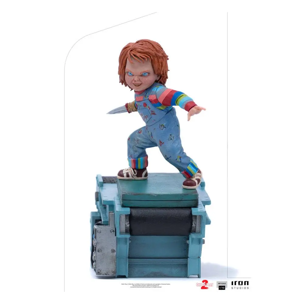 Statuie Scară Artă 1/10 Chucky 15 cm poza produsului