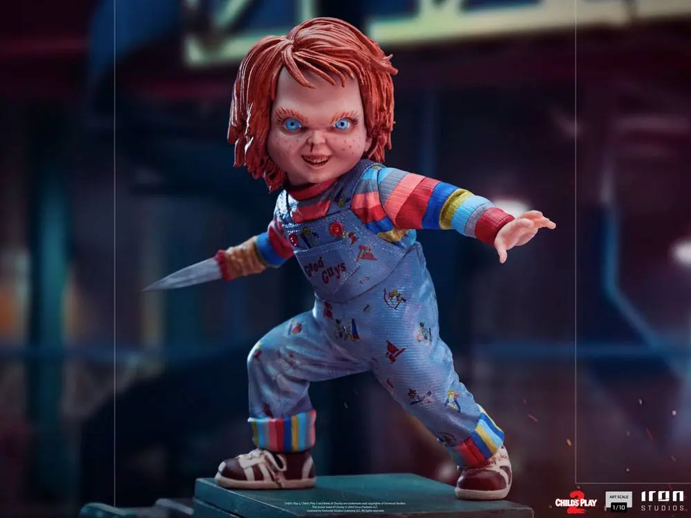 Statuie Scară Artă 1/10 Chucky 15 cm poza produsului