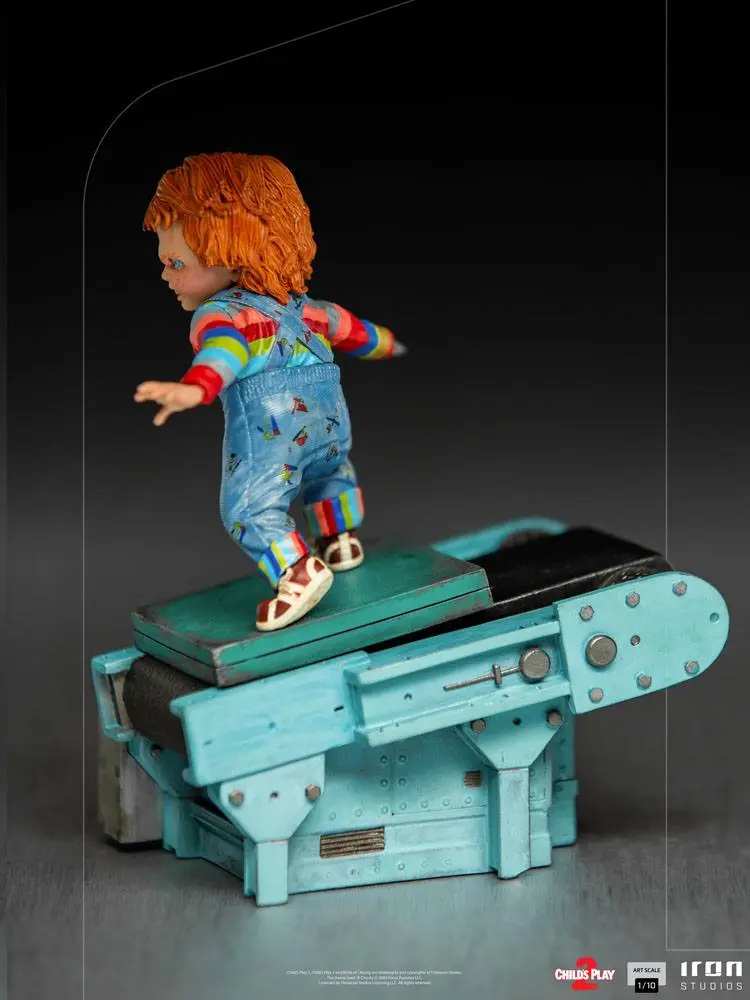 Statuie Scară Artă 1/10 Chucky 15 cm poza produsului