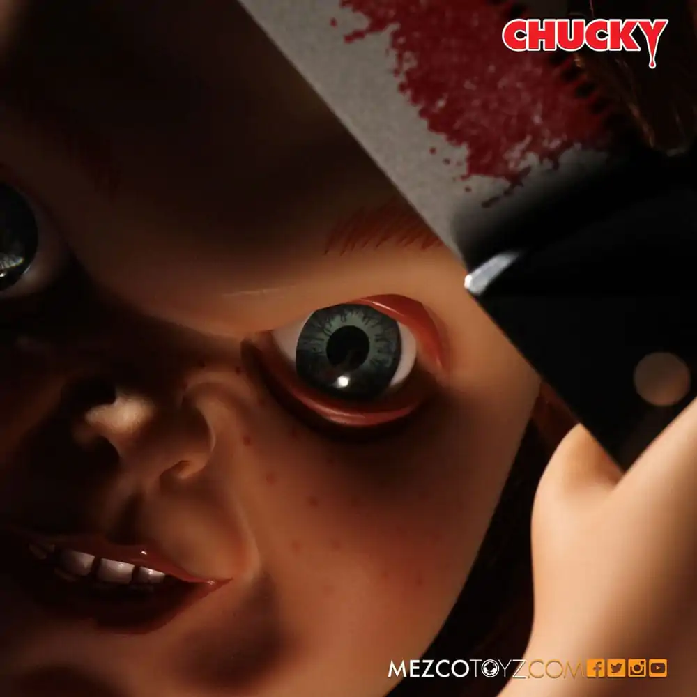 Child's Play Păpușă Vorbitoare Batjocoritoare Chucky 38 cm poza produsului