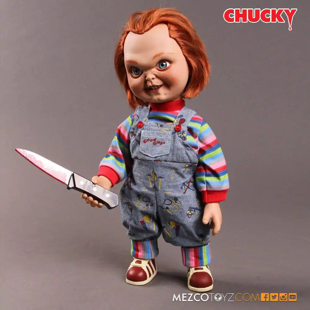 Child's Play Păpușă Vorbitoare Batjocoritoare Chucky 38 cm poza produsului