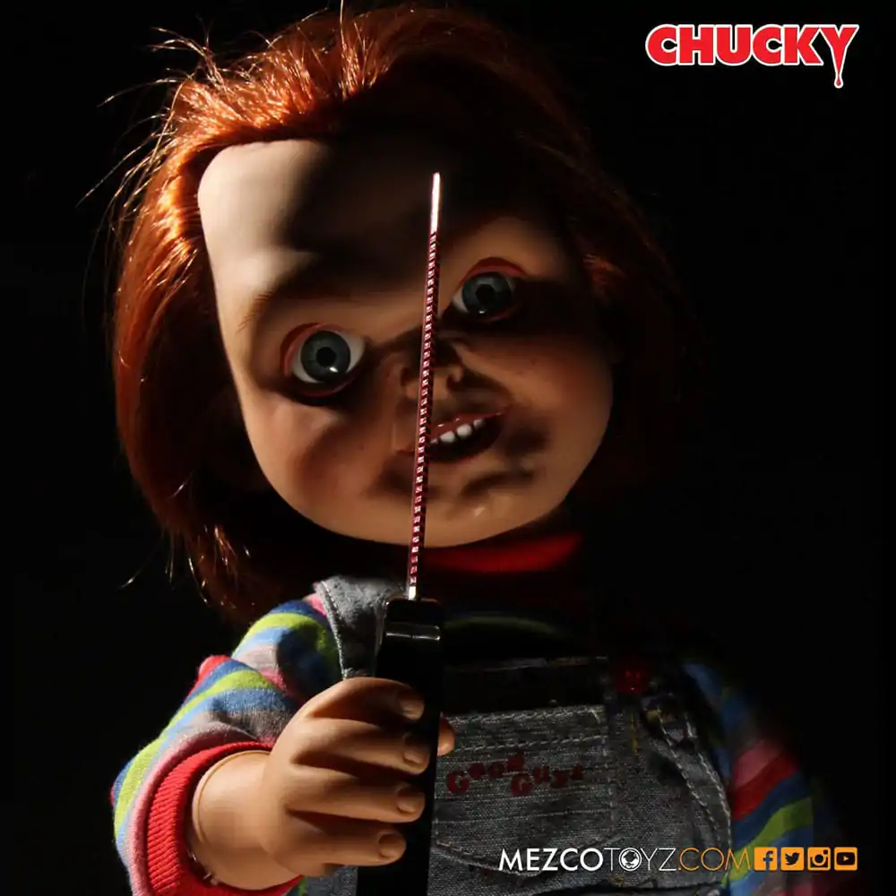 Child's Play Păpușă Vorbitoare Batjocoritoare Chucky 38 cm poza produsului