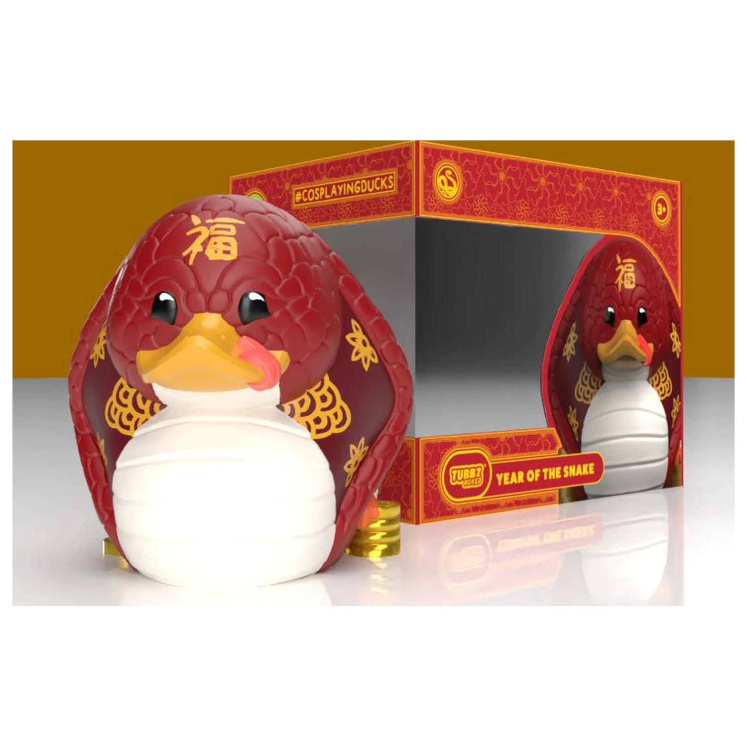 Figurina din PVC Tubbz Chinese New Year Snake 5cm poza produsului