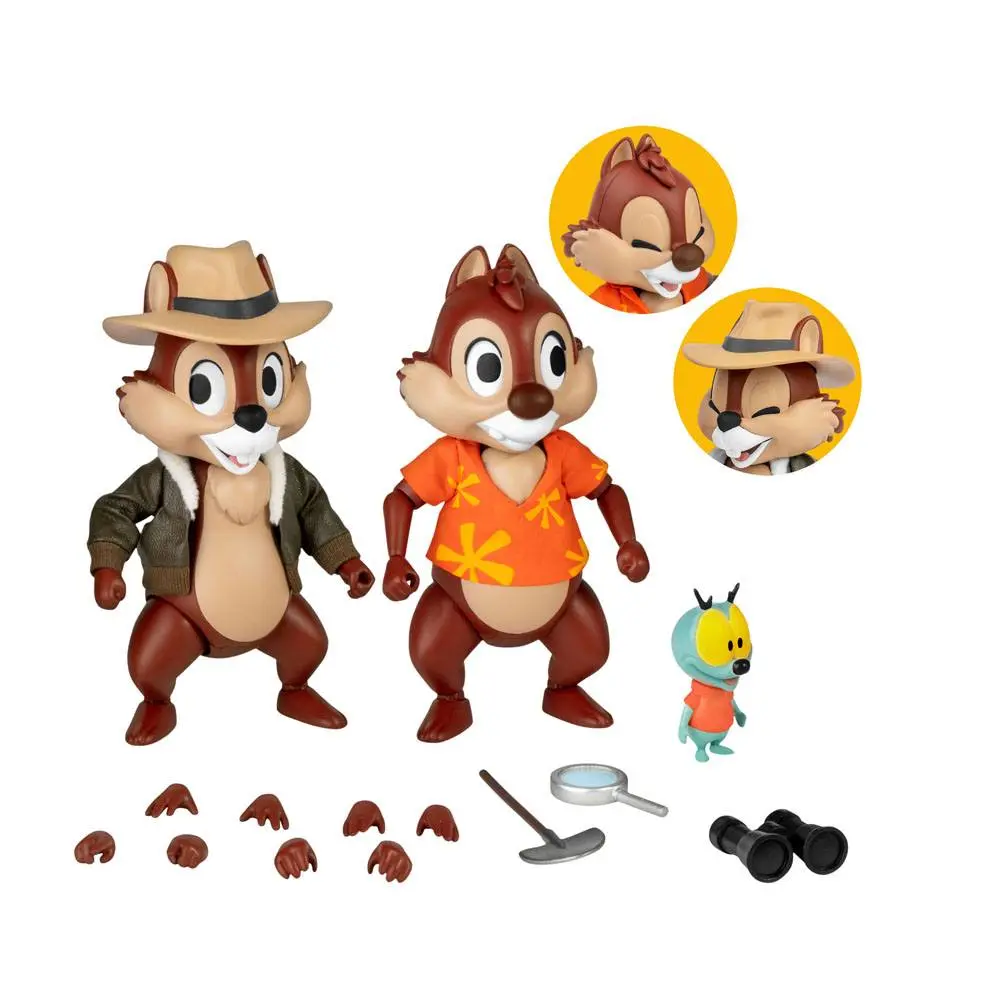 Chip 'n Dale: Rescue Rangers Dynamic 8ction Heroes figurine de acțiune 1/9 Chip & Dale 10 cm poza produsului