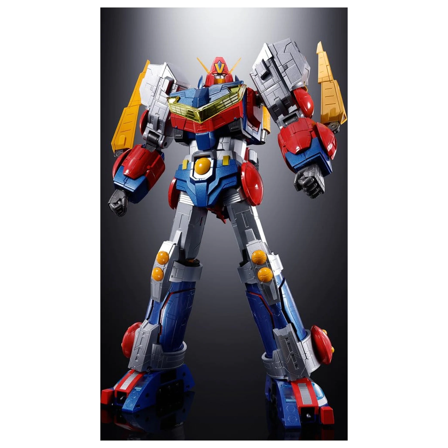 Chodenji Robot Combattler V Soul of Chogokin Diecast Figurină de acțiune GX-121 Combattler V6 26 cm poza produsului