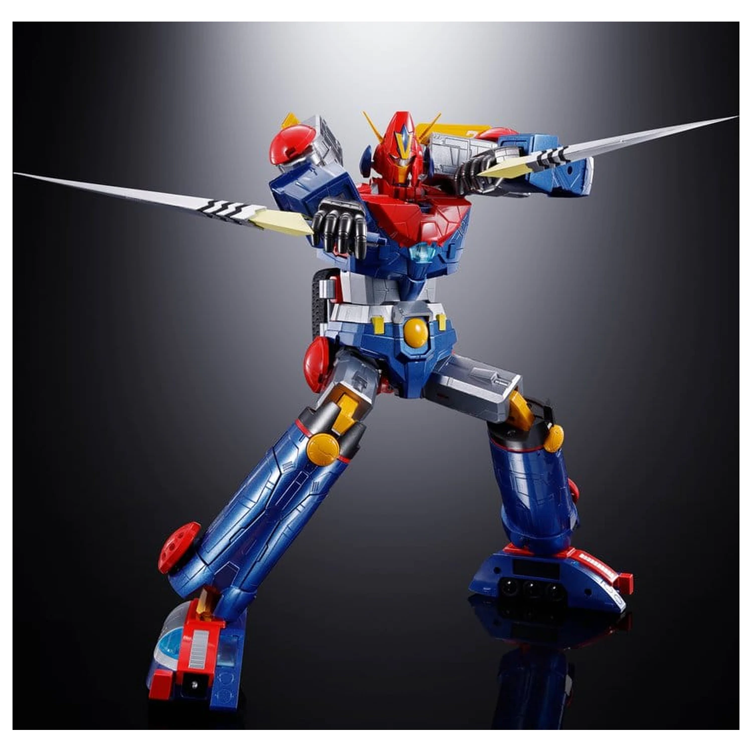 Chodenji Robot Combattler V Soul of Chogokin Diecast Figurină de acțiune GX-121 Combattler V6 26 cm poza produsului