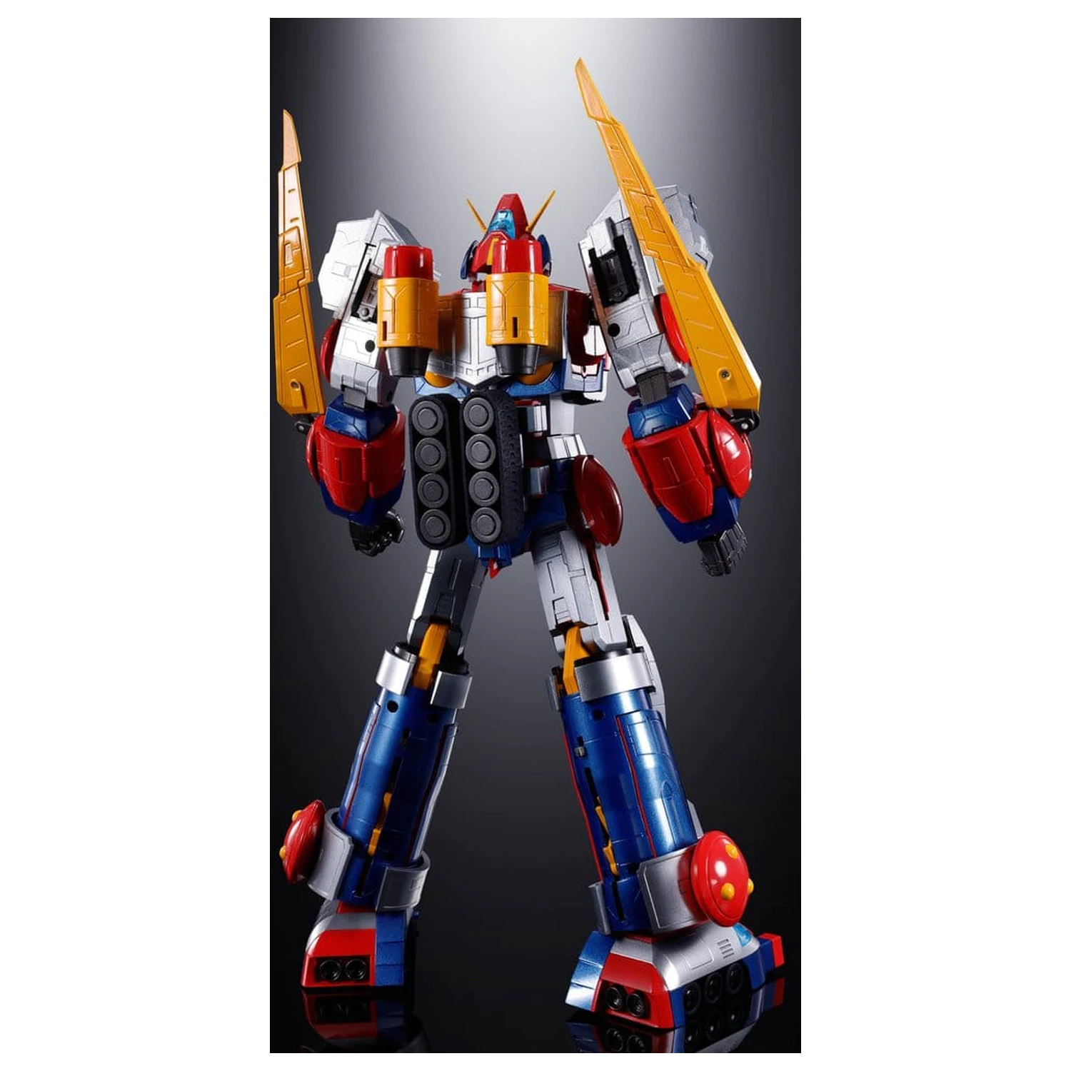 Chodenji Robot Combattler V Soul of Chogokin Diecast Figurină de acțiune GX-121 Combattler V6 26 cm poza produsului