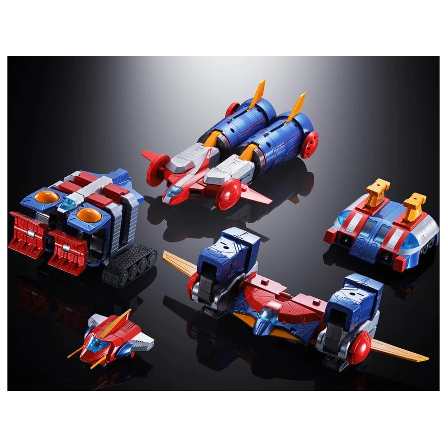 Chodenji Robot Combattler V Soul of Chogokin Diecast Figurină de acțiune GX-121 Combattler V6 26 cm poza produsului