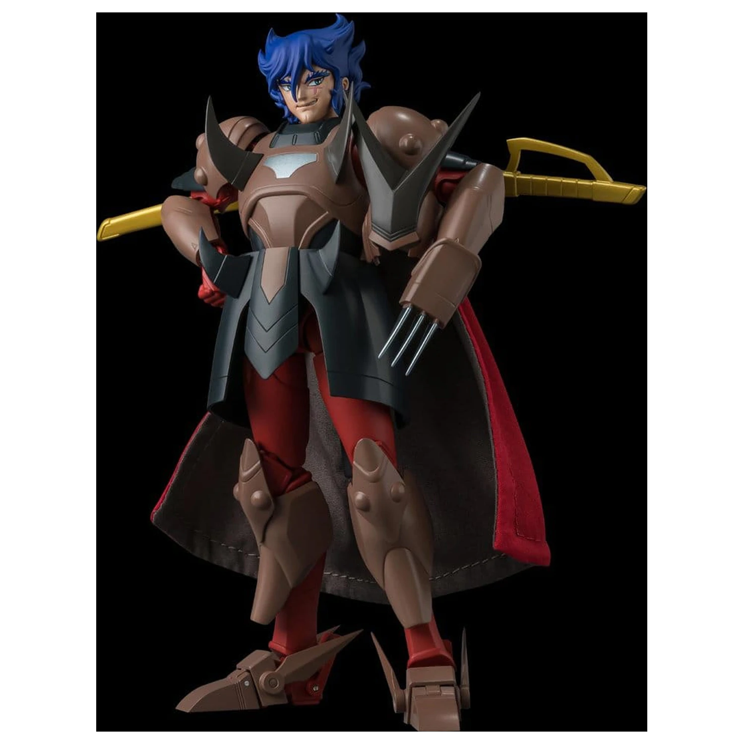 Chou-Dan-Kadou Yoroiden-Samurai Troopers figurina de actiune Yami Mashou Anubisu 15 cm poza produsului