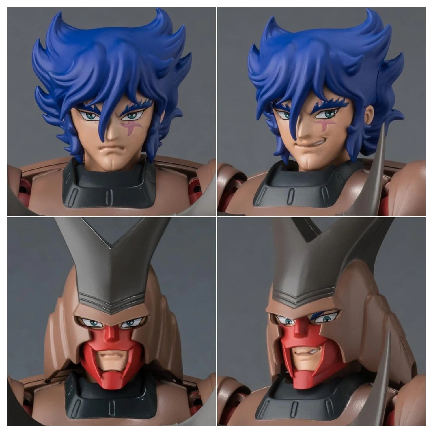 Chou-Dan-Kadou Yoroiden-Samurai Troopers figurina de actiune Yami Mashou Anubisu 15 cm poza produsului