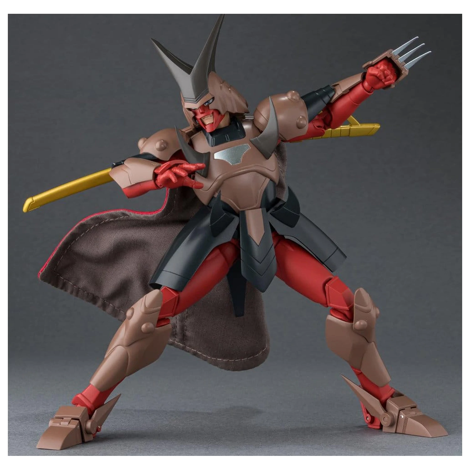 Chou-Dan-Kadou Yoroiden-Samurai Troopers figurina de actiune Yami Mashou Anubisu 15 cm poza produsului