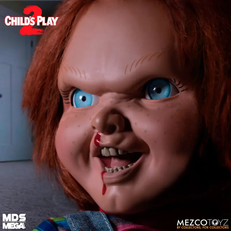 Child´s Play 2 Designer Series Păpușă Vorbitoare Menacing Chucky 38 cm poza produsului