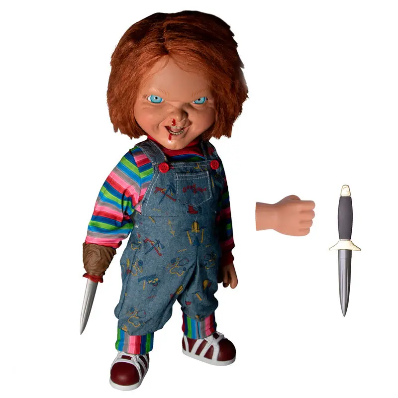 Child´s Play 2 Designer Series Păpușă Vorbitoare Menacing Chucky 38 cm poza produsului