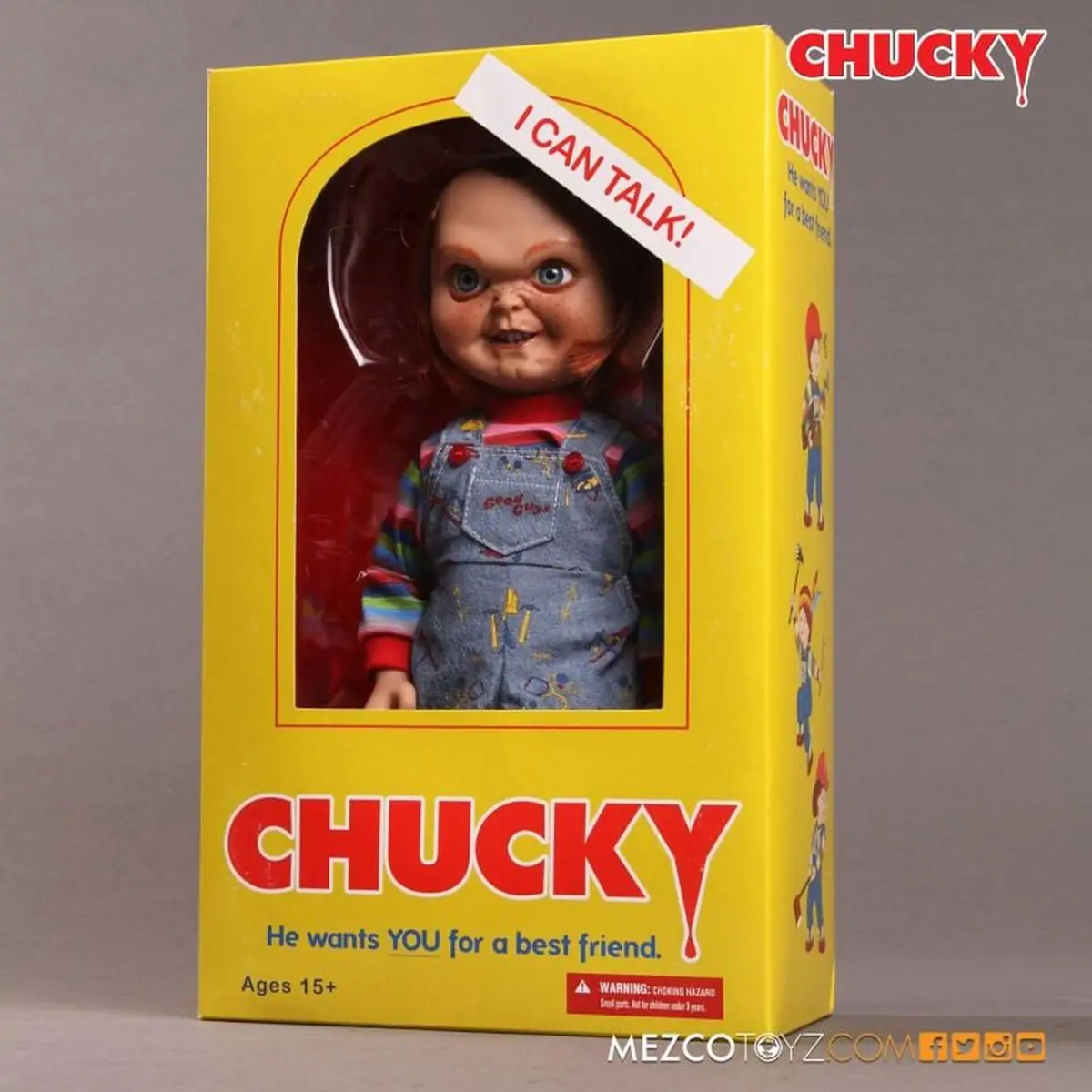 Figurina vorbitoare English Chucky Childs Play 38cm poza produsului