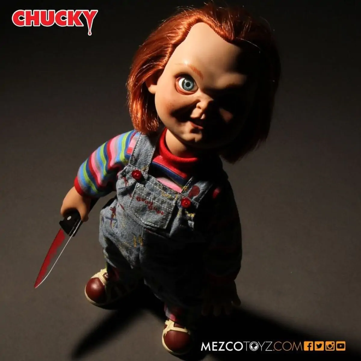 Figurina vorbitoare English Chucky Childs Play 38cm poza produsului