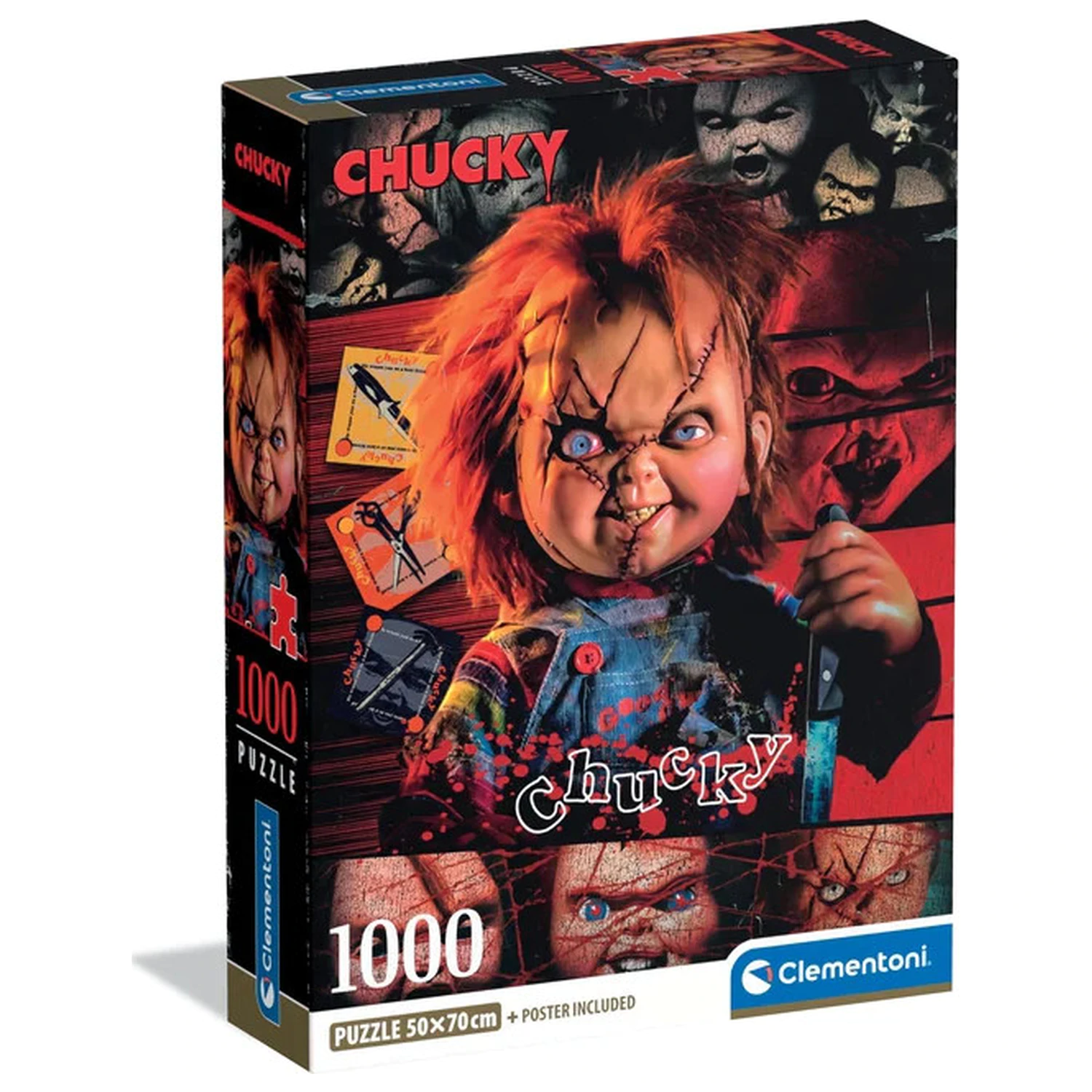 Chucky Crazy 1000 piese Compact puzzle poza produsului