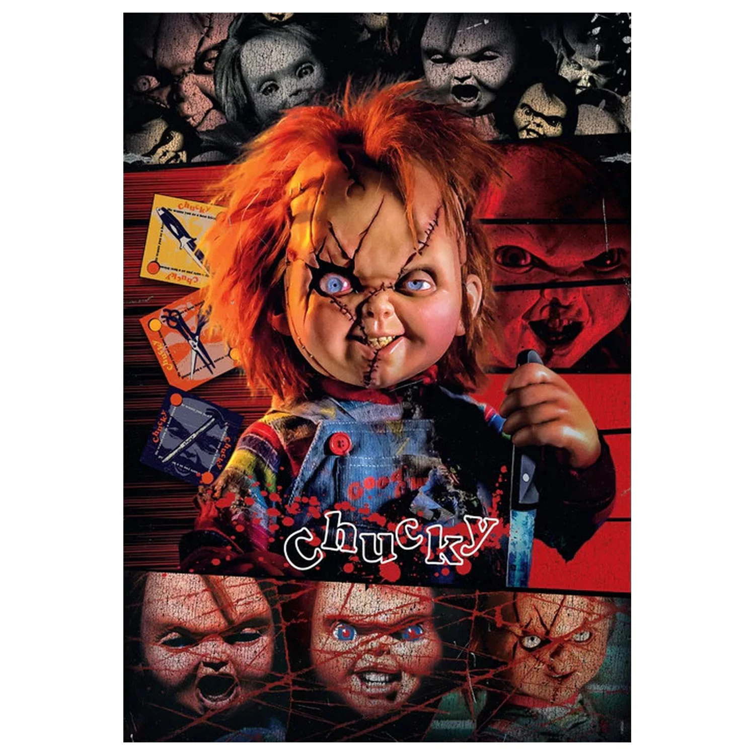 Chucky Crazy 1000 piese Compact puzzle poza produsului