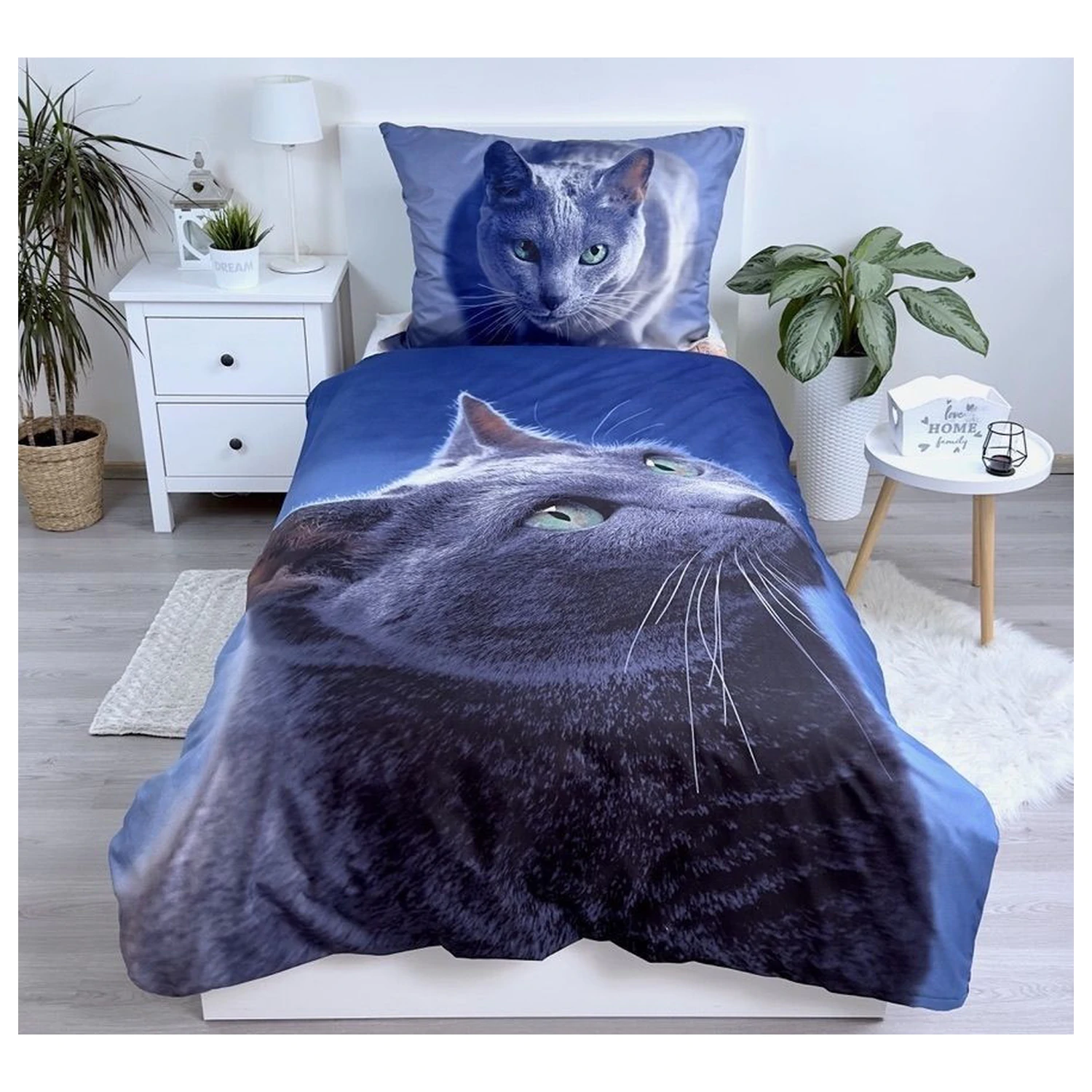 Cat Dark Microfiber Husa pilota din microfibra poza produsului