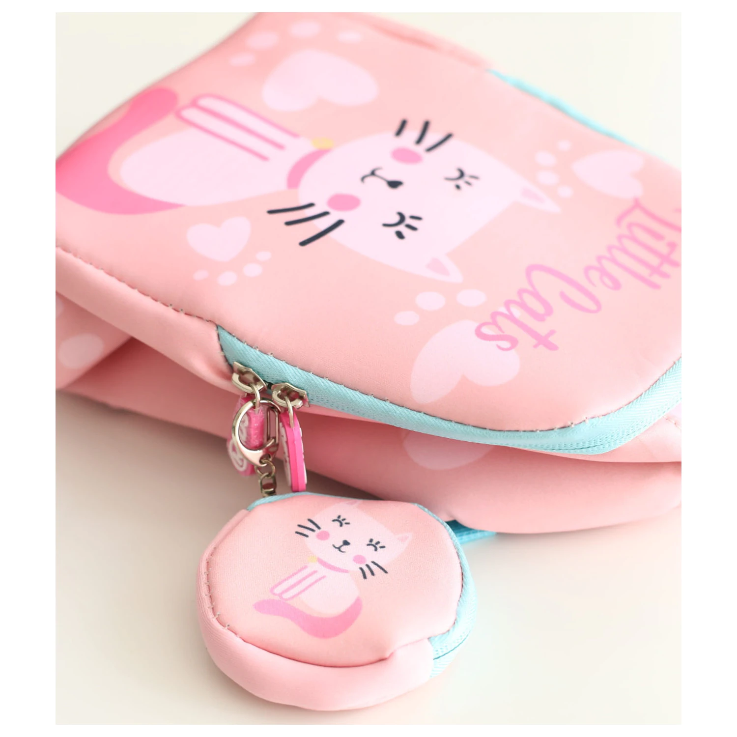 Kitty Little Cats rucsac, geanta + portofel 25 cm poza produsului