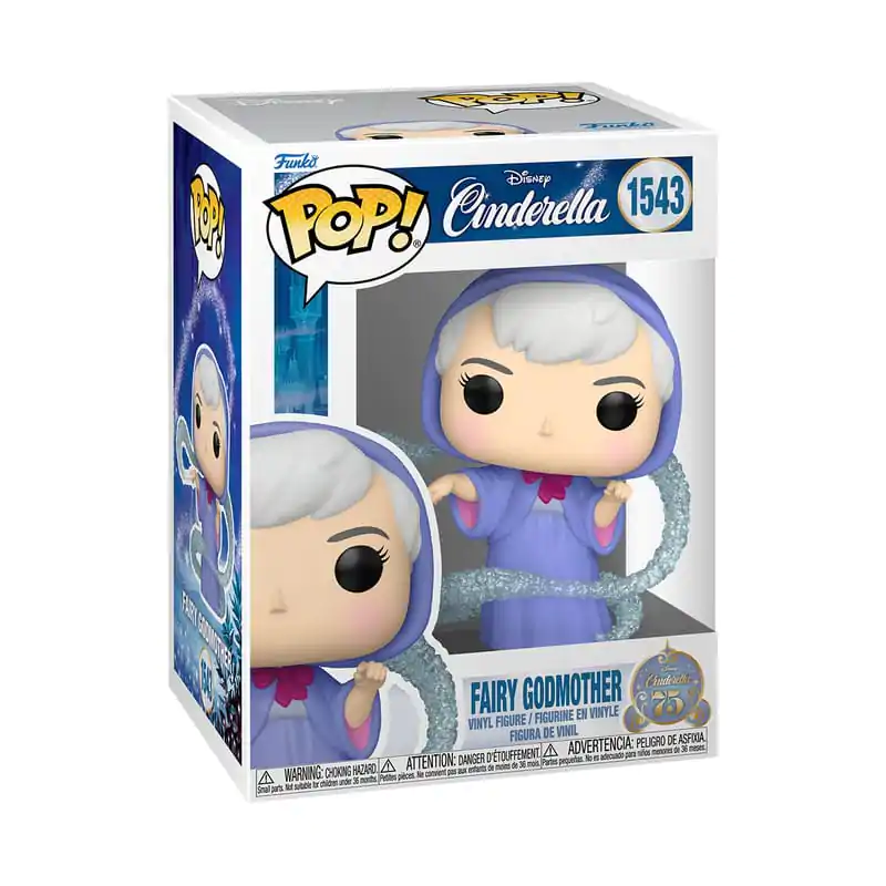 Cinderella 75th Anniversary Funko POP! Disney Figurina Vinyl Zână GM 9 cm poza produsului