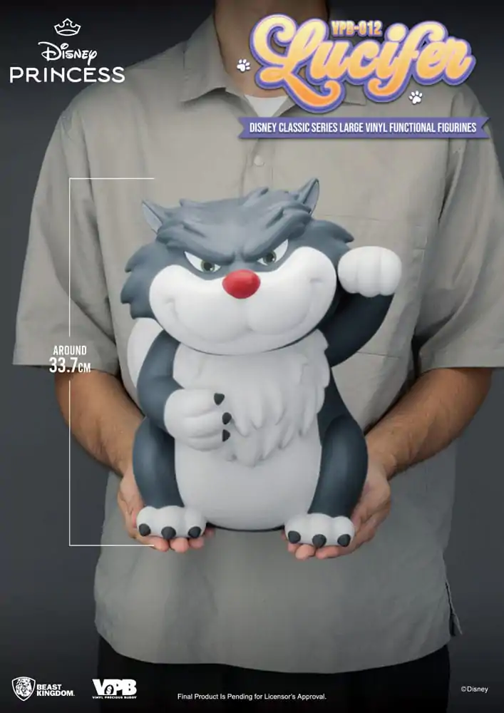 Cinderella Piggy Vinyl Bank Lucifer 33 cm poza produsului