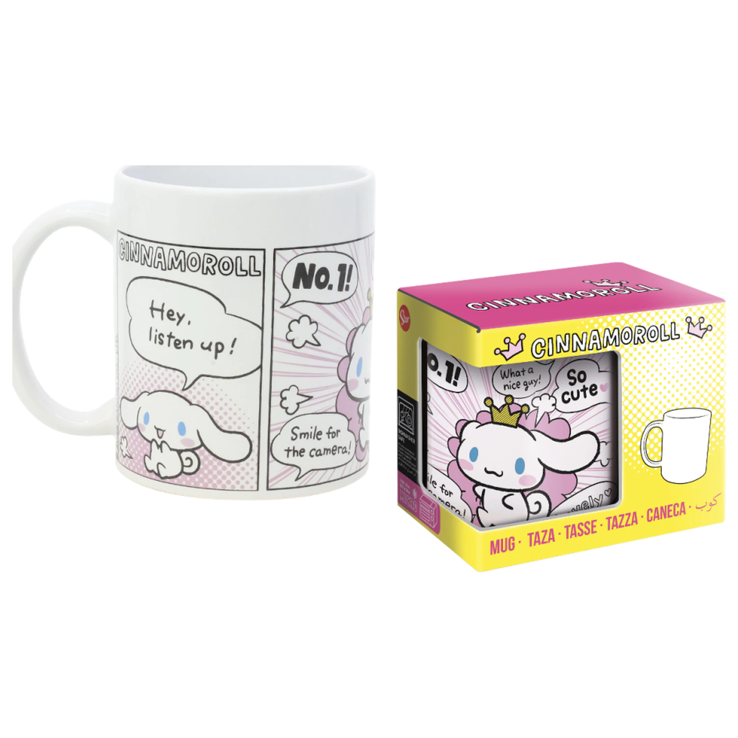 Cinnamoroll Comics Cană Ceramică 325ml poza produsului