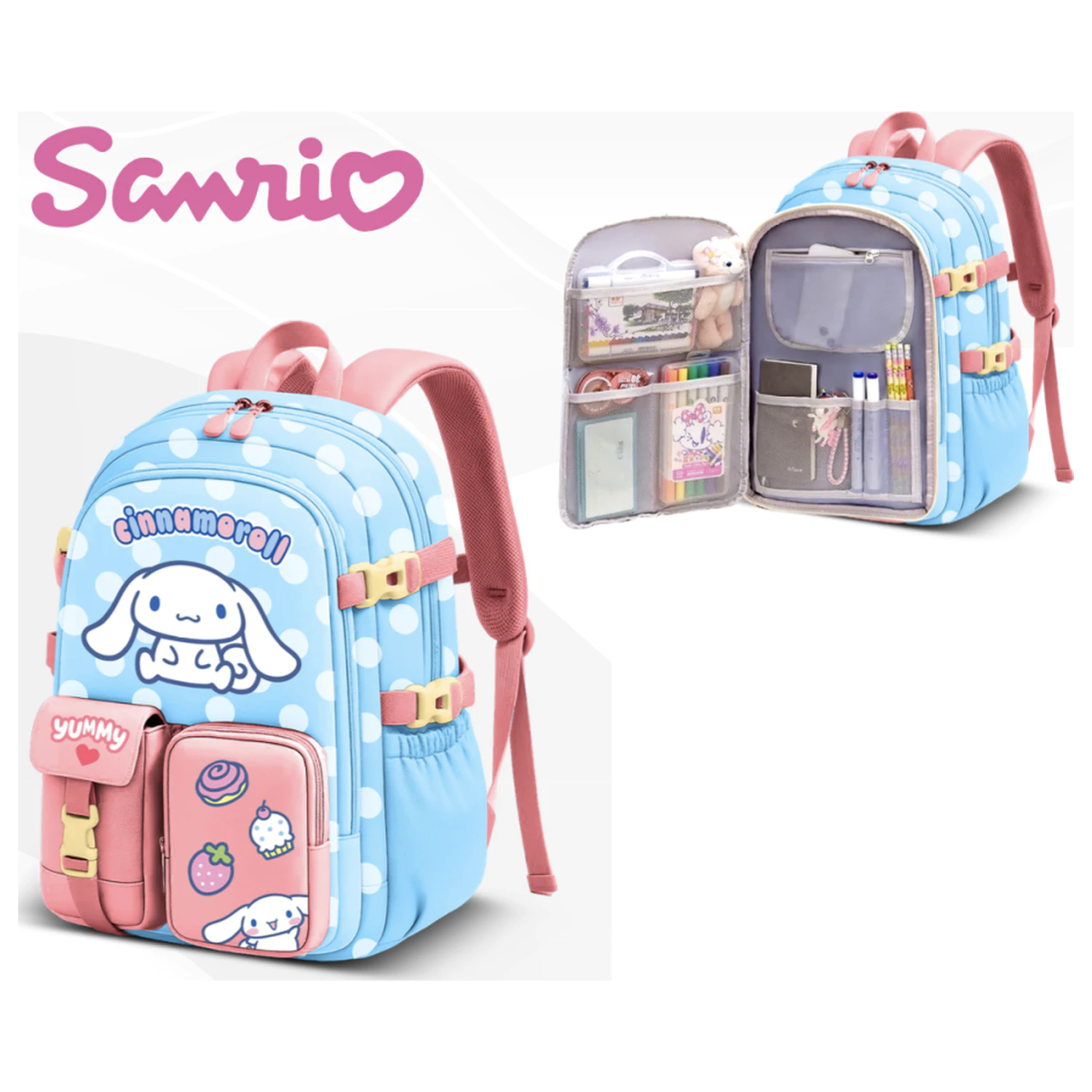 Cinnamoroll Rucsac Dulce Haru 40 cm poza produsului