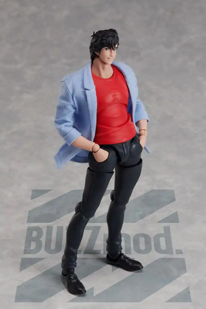 City Hunter The Movie: Angel Dust BUZZmod Figurina de acțiune 1/12 Ryo Saeba 16 cm poza produsului