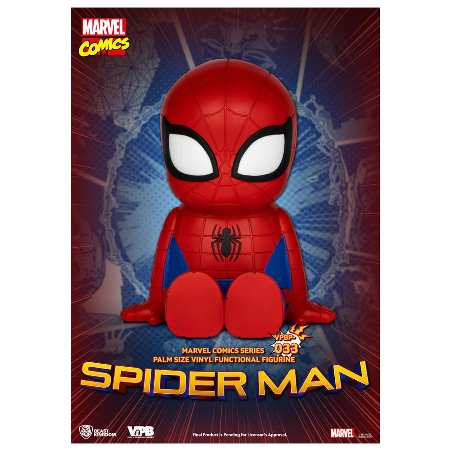 Classic Marvel Comics Piggy Vinyl Bank Spiderman 12 cm poza produsului