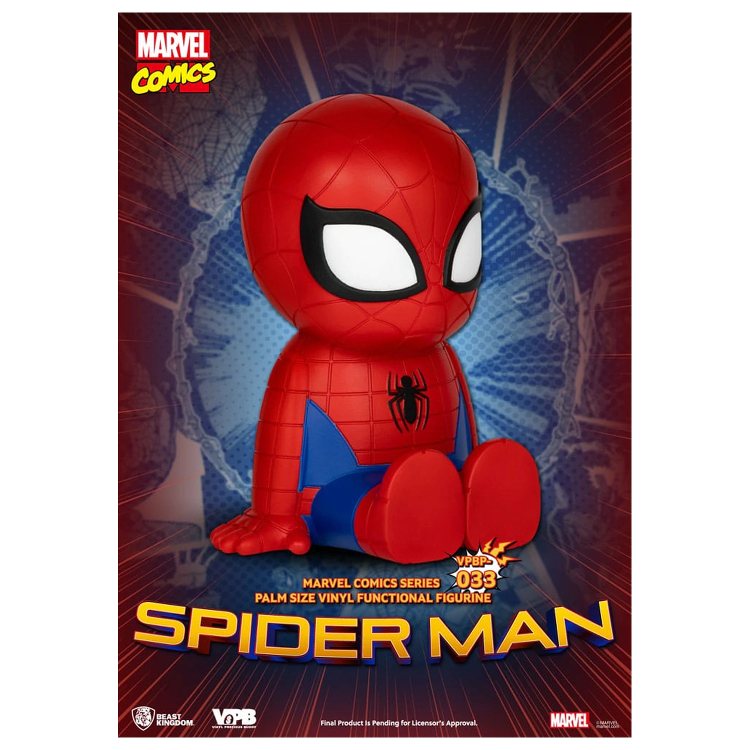 Classic Marvel Comics Piggy Vinyl Bank Spiderman 12 cm poza produsului