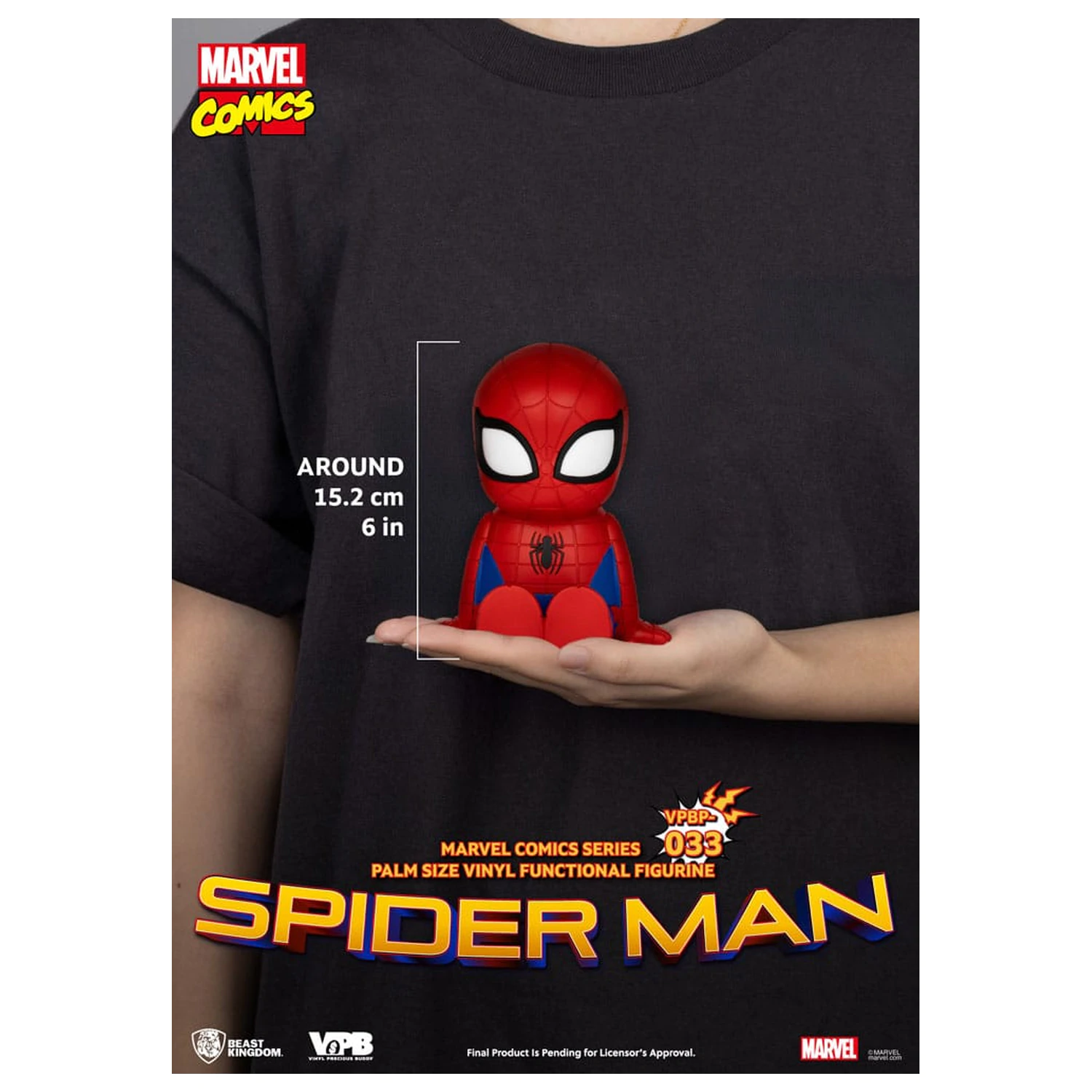 Classic Marvel Comics Piggy Vinyl Bank Spiderman 12 cm poza produsului