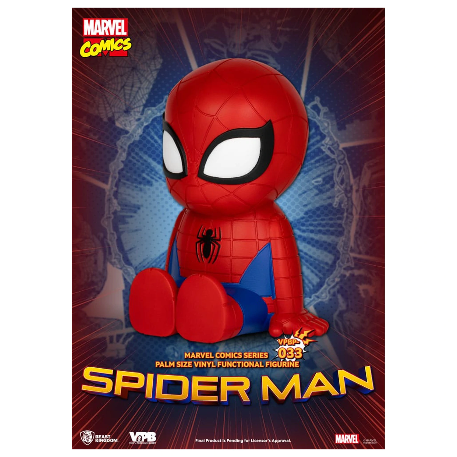 Classic Marvel Comics Piggy Vinyl Bank Spiderman 12 cm poza produsului