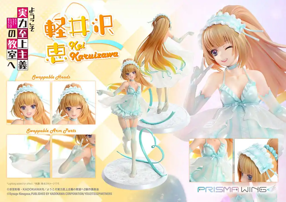 Classroom of the Elite Prisma Wing Statuie PVC 1/7 Kei Karuizawa 25 cm poza produsului