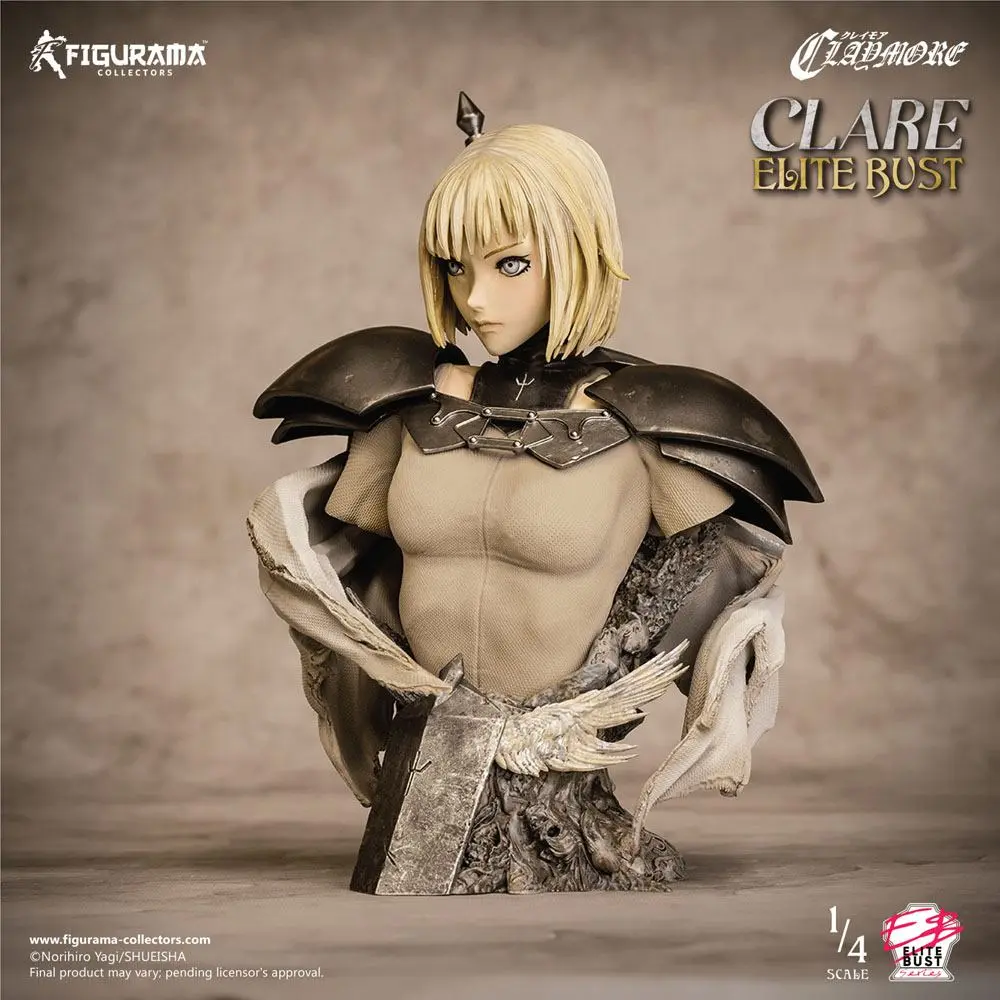Bust Elite Claymore 1/4 Claire 23 cm poza produsului