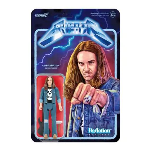 Figurină de acțiune ReAction Cliff Burton Serie 01 Cliff Burton 10 cm poza produsului