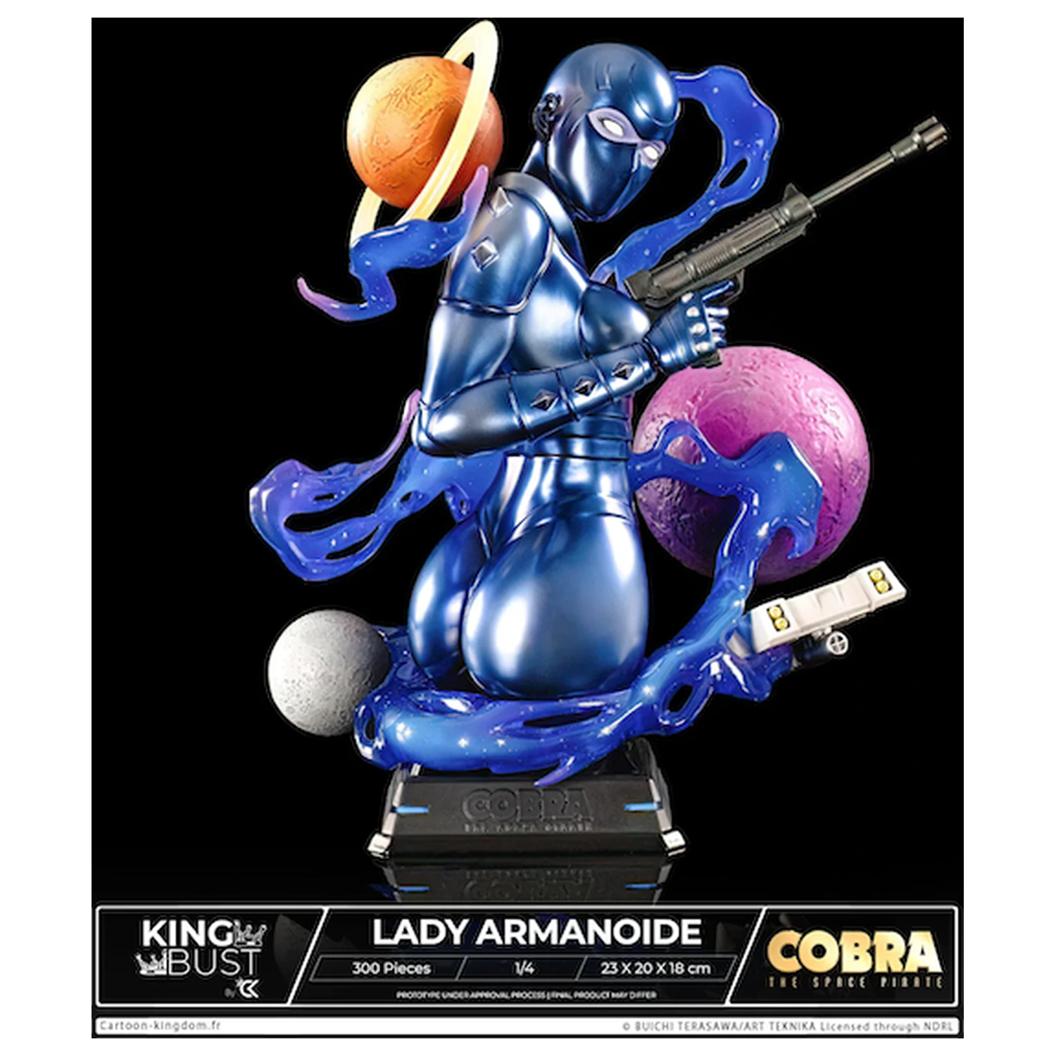 Cobra Lady Armanoide King Bust 1/4 23 cm poza produsului