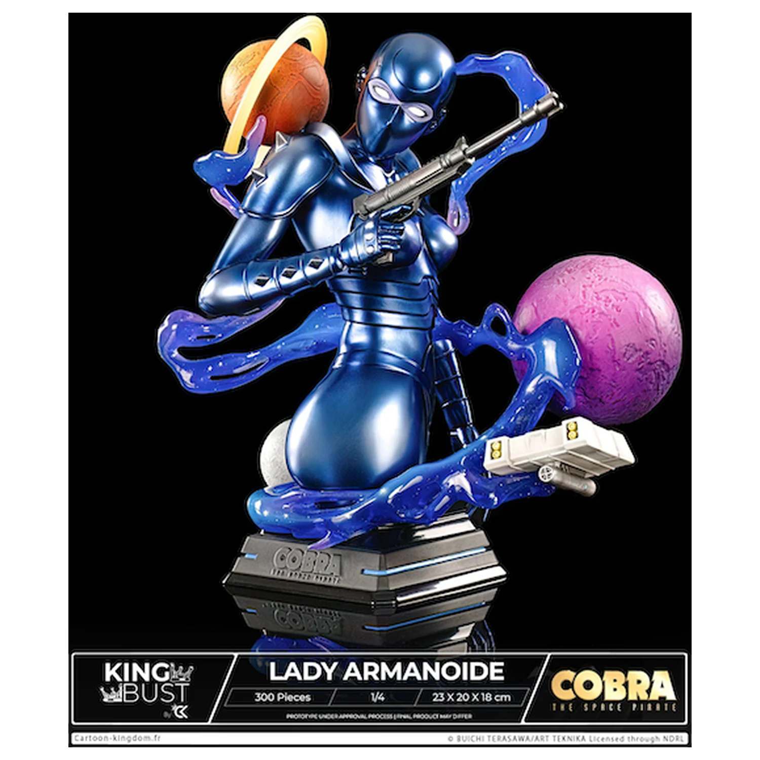 Cobra Lady Armanoide King Bust 1/4 23 cm poza produsului