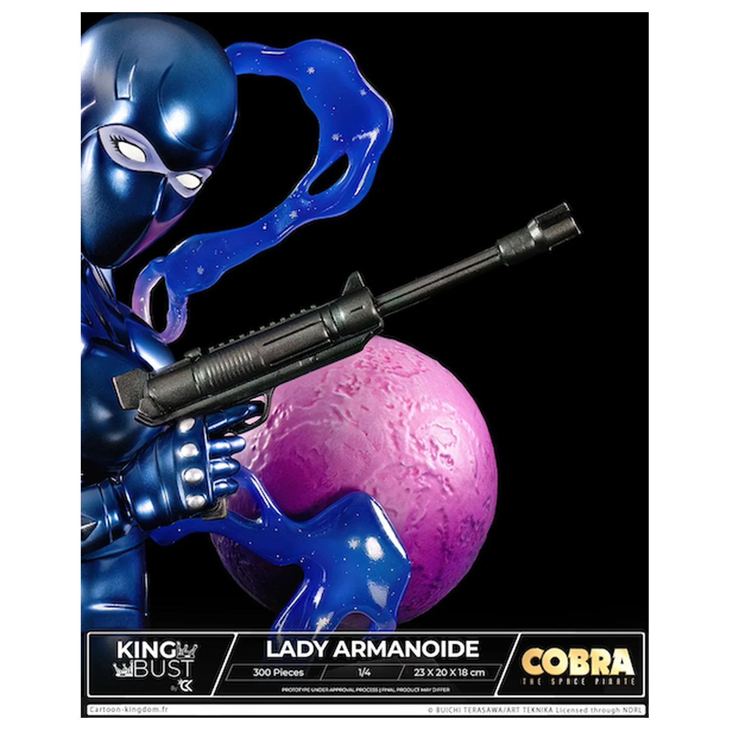 Cobra Lady Armanoide King Bust 1/4 23 cm poza produsului