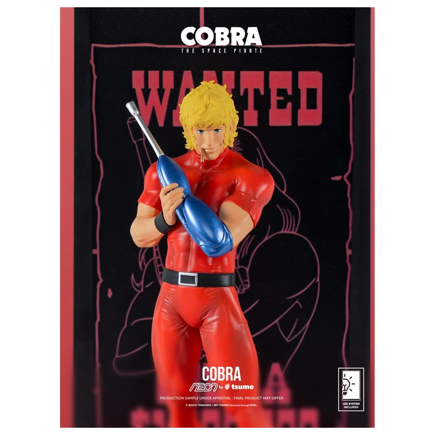 Figura Cobra Neon 1/9 Cobra The Space Pirate 20 cm poza produsului