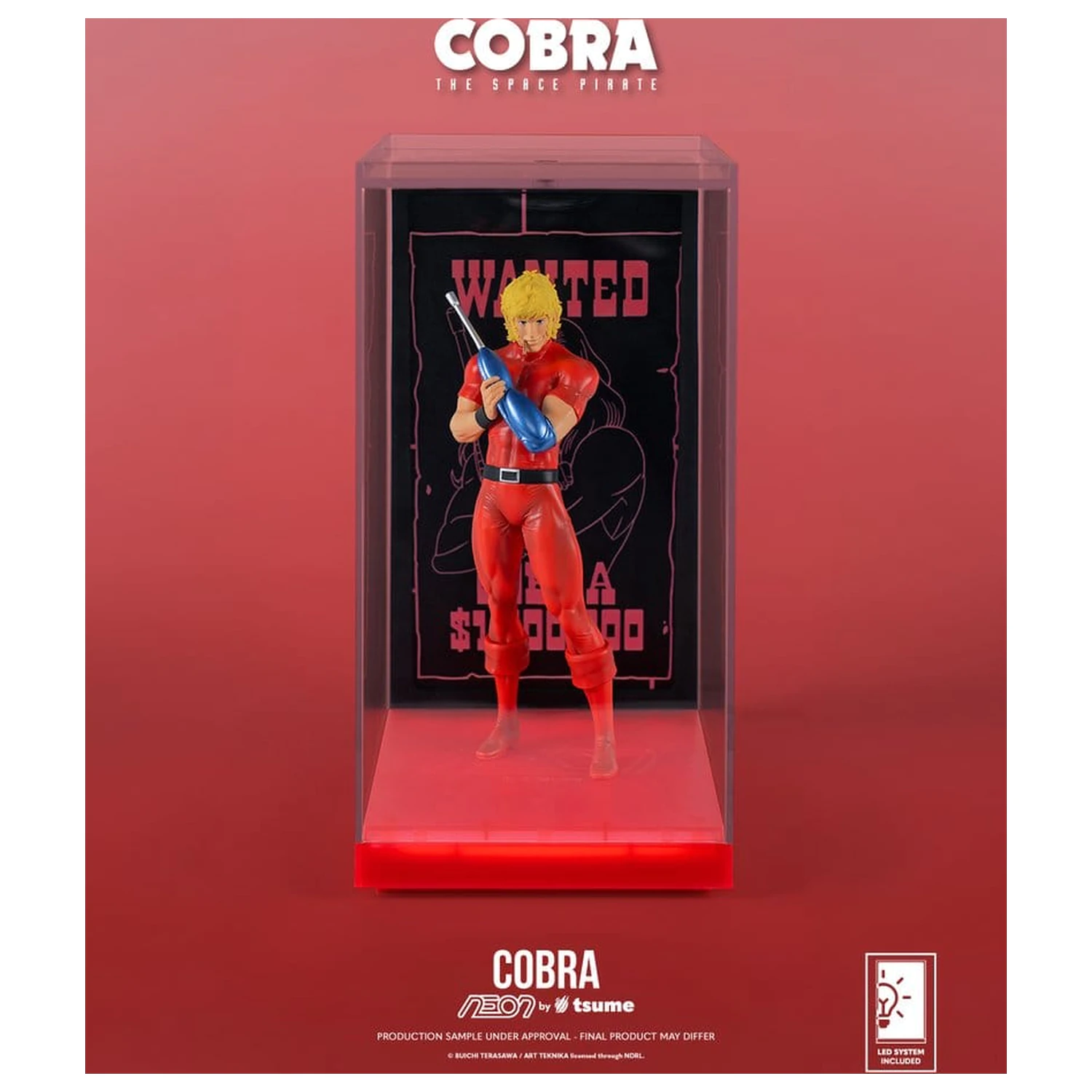 Figura Cobra Neon 1/9 Cobra The Space Pirate 20 cm poza produsului