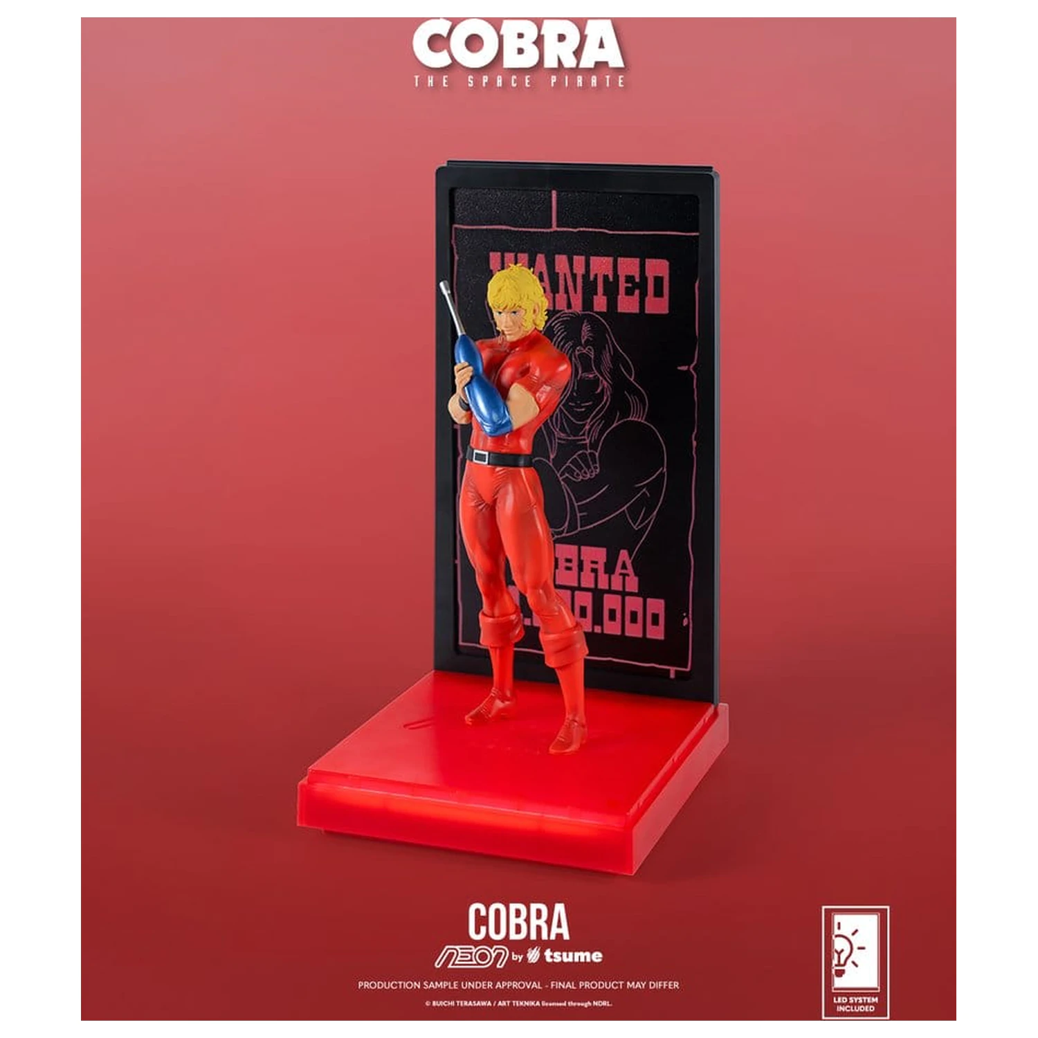 Figura Cobra Neon 1/9 Cobra The Space Pirate 20 cm poza produsului