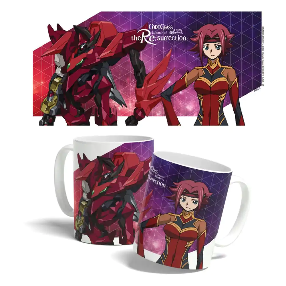 Code Geass Lelouch of the Re:surrection Cană Kallen Stadtfeld și Guren Special Type 325 ml poza produsului