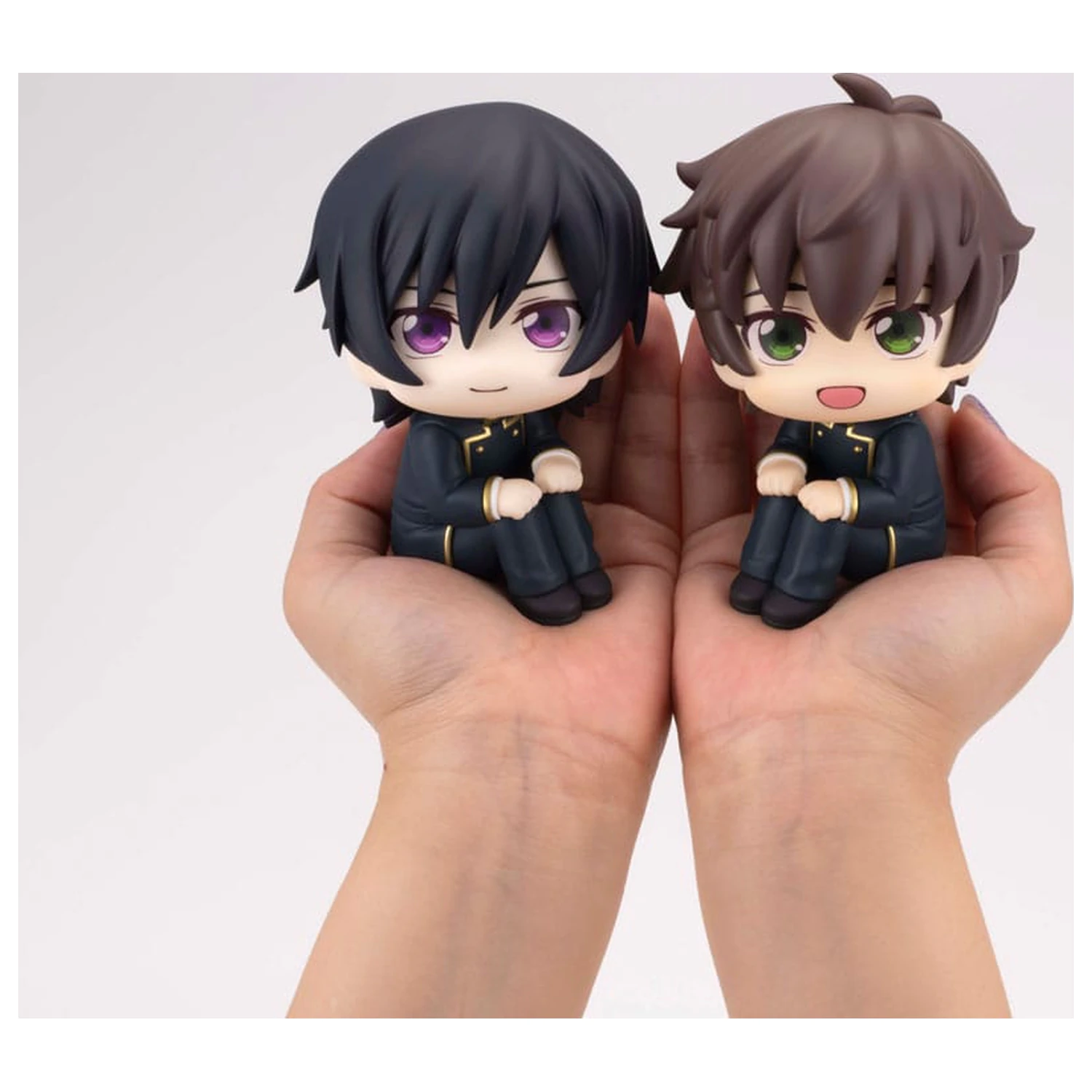 Code Geass Lelouch of the Rebellion Look Up statui din PVC Lelouch Lamperouge & Suzaku Kururugi Set (cu cadou) 11 cm poza produsului