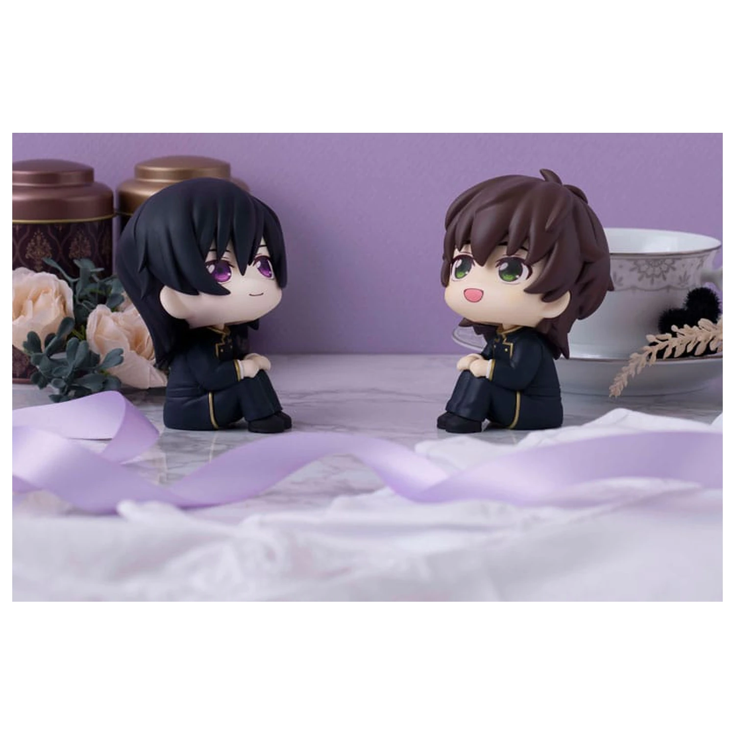 Code Geass Lelouch of the Rebellion Look Up statui din PVC Lelouch Lamperouge & Suzaku Kururugi Set (cu cadou) 11 cm poza produsului