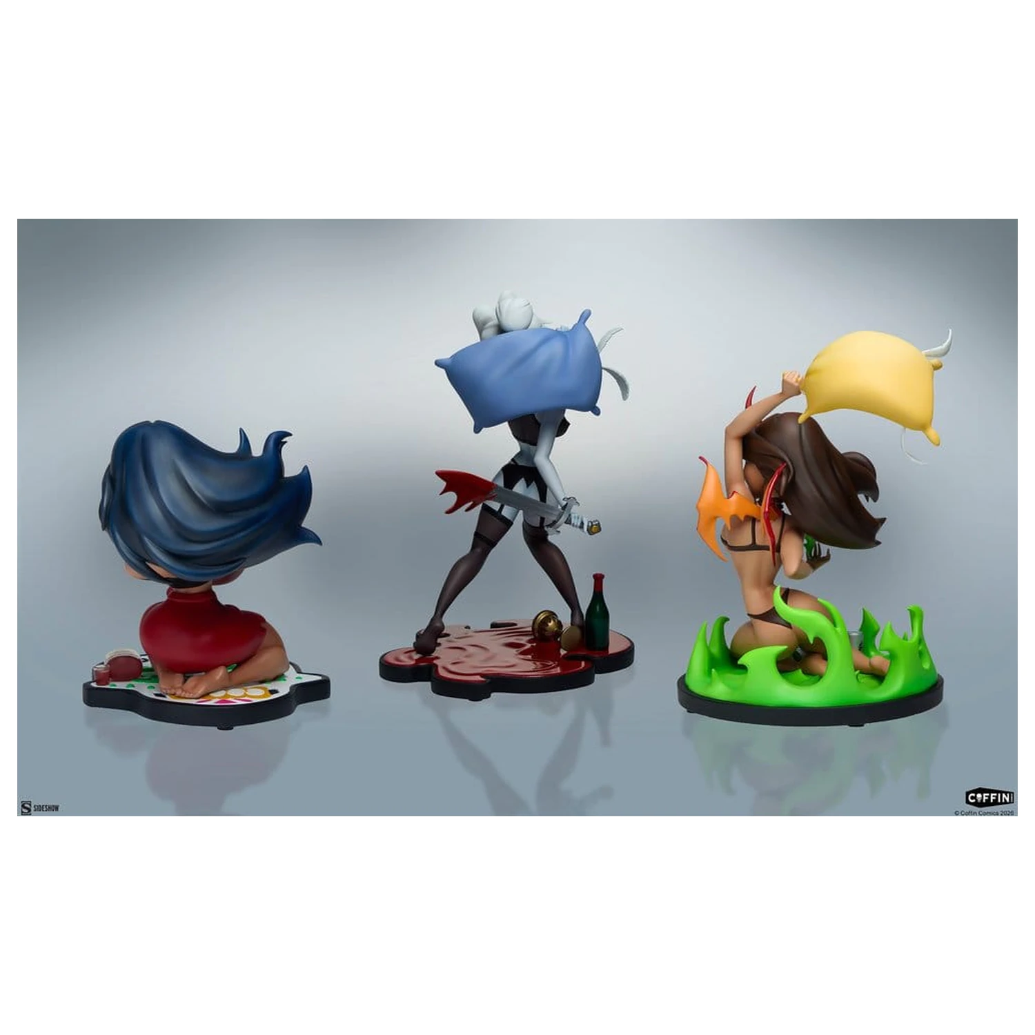 Coffin Comics Statuete Designer Set Sleepover In Hell poza produsului
