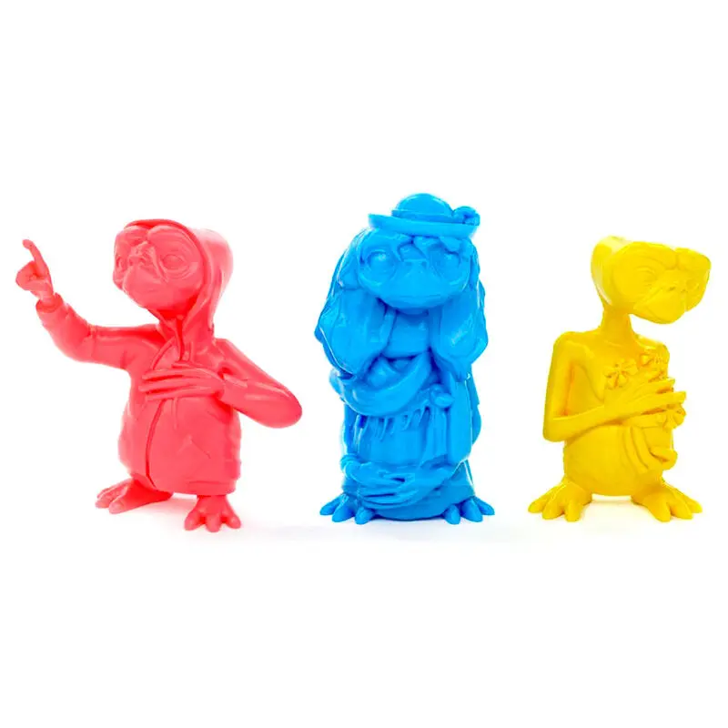 E.T. the Extra-Terrestrial Collector's Set Mini Figurine Pachet 3 bucati 1982 Edition 5 cm poza produsului
